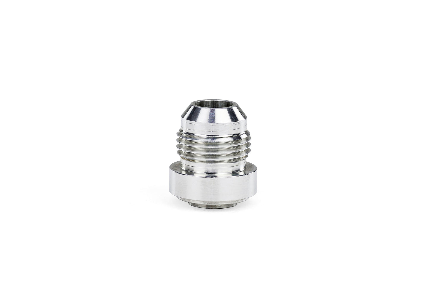 HPS Performance -3 AN Fittings Male Weld On Bung, Raw Aluminum