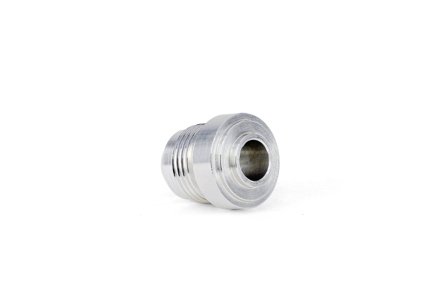 HPS Performance -4 AN Fittings Male Weld On Bung, Raw Aluminum