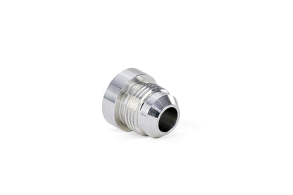 HPS Performance -4 AN Fittings Male Weld On Bung, Raw Aluminum