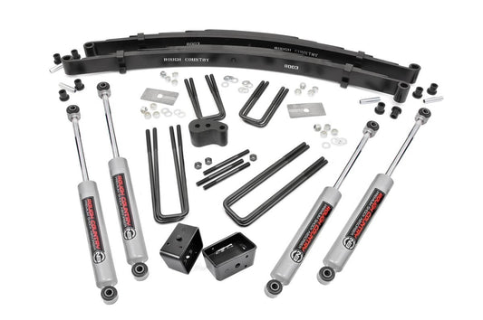 4 Inch Lift Kit | Rear Blocks | Dodge W100 Truck/W200 Truck 4WD (1974-1977)
