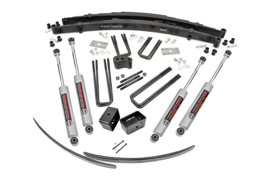 4 Inch Lift Kit | Rear Blocks | Dodge/Plymouth Ramcharger/Trailduster (74-77)