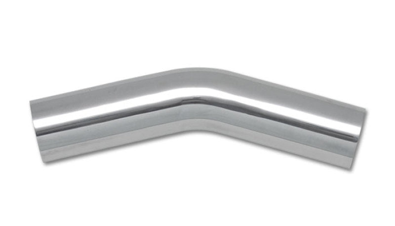 Vibrant 2.5in O.D. Universal Aluminum Tubing (30 degree Bend) - Polished