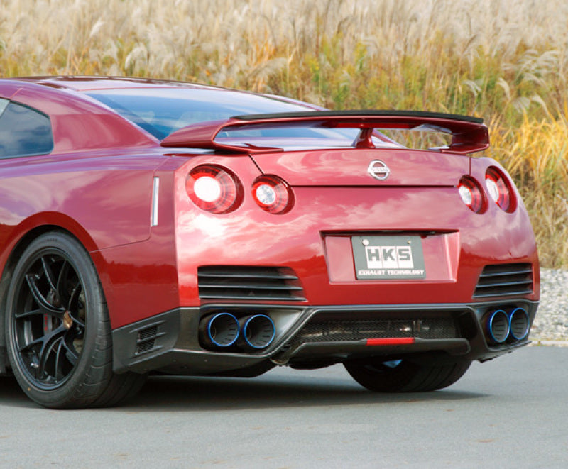 HKS RACING MUFFLER R35 GT-R w/ SILENCER