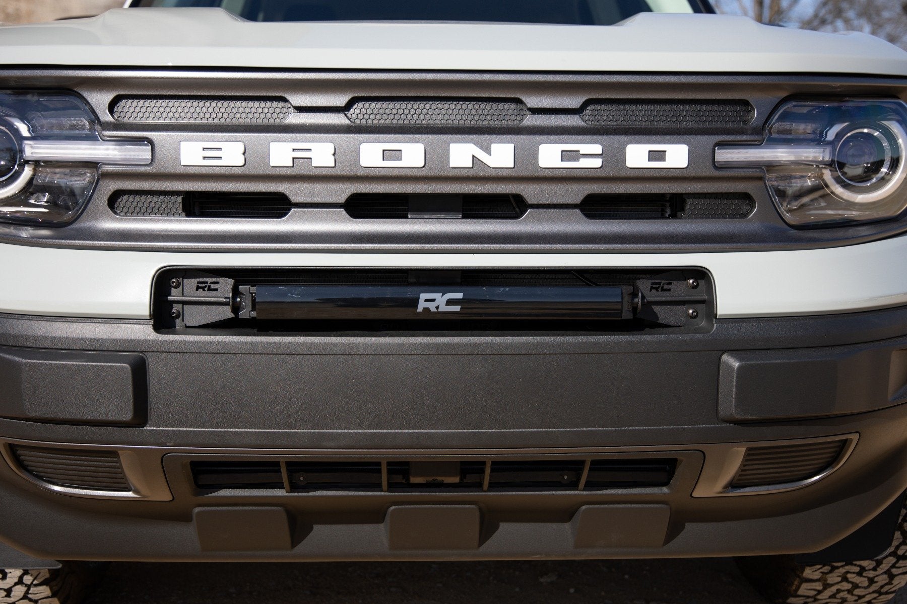 LED Light Kit | Bumper Mount | 20" Chrome Single Row | Ford Bronco Sport (21-24)