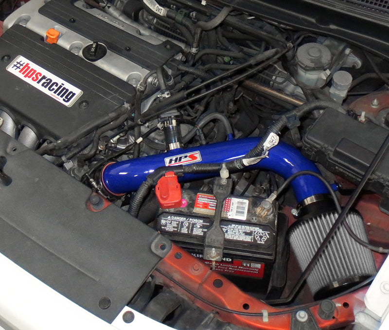 HPS Performance Air Intake Kit, Blue, 827-106BL