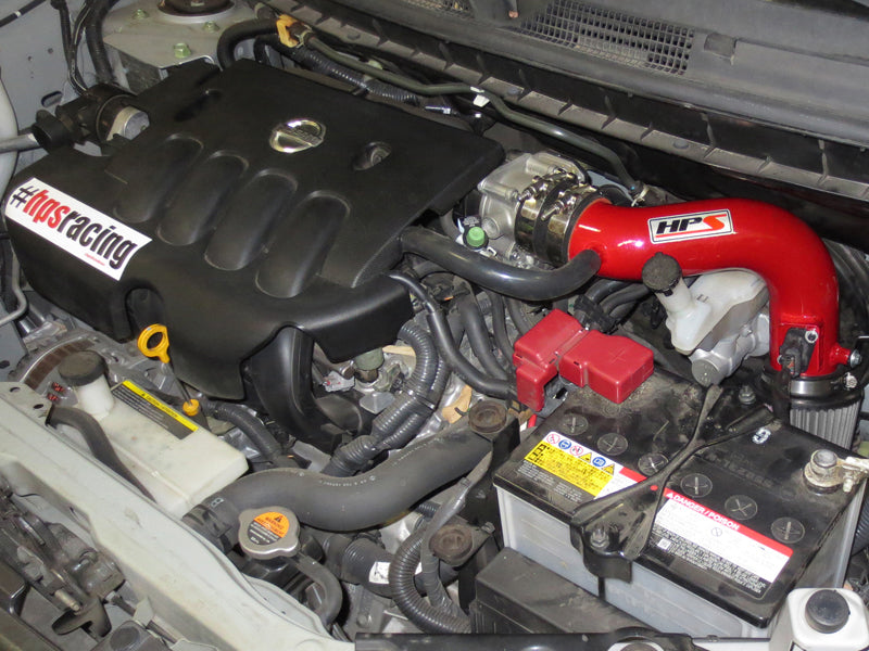 HPS Performance Air Intake Kit, Red, 827-186R