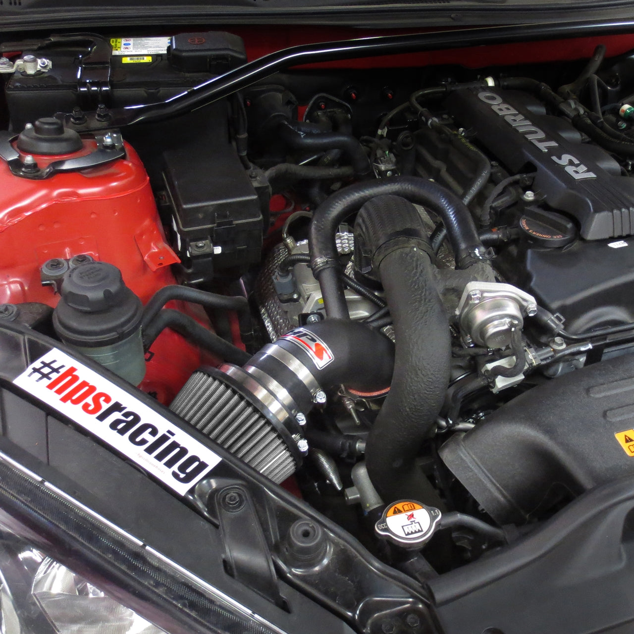 HPS Performance Air Intake Kit, Black, 827-201WB