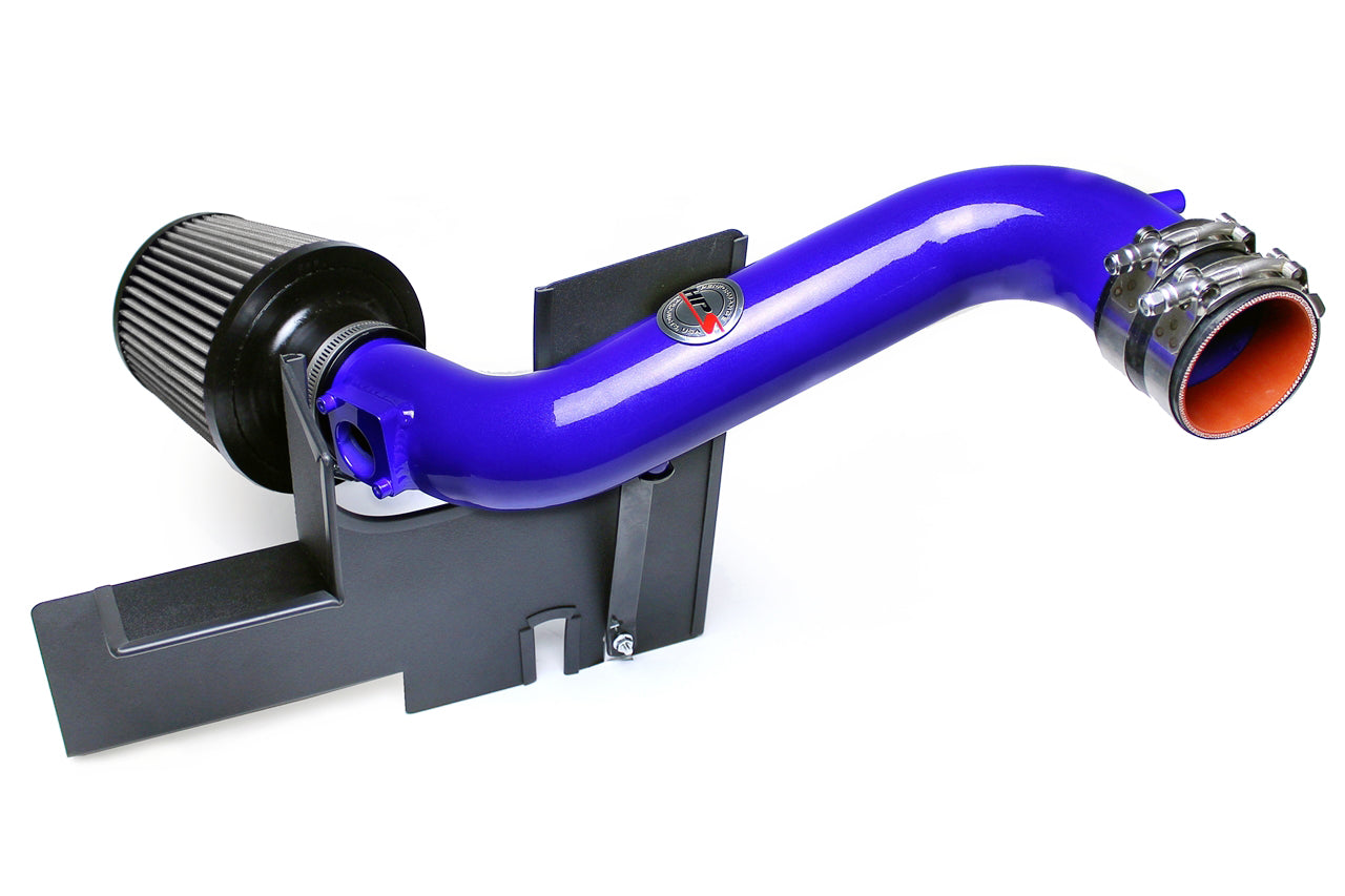 HPS Performance Air Intake Kit with Heat Shield, Blue, 827-260BL