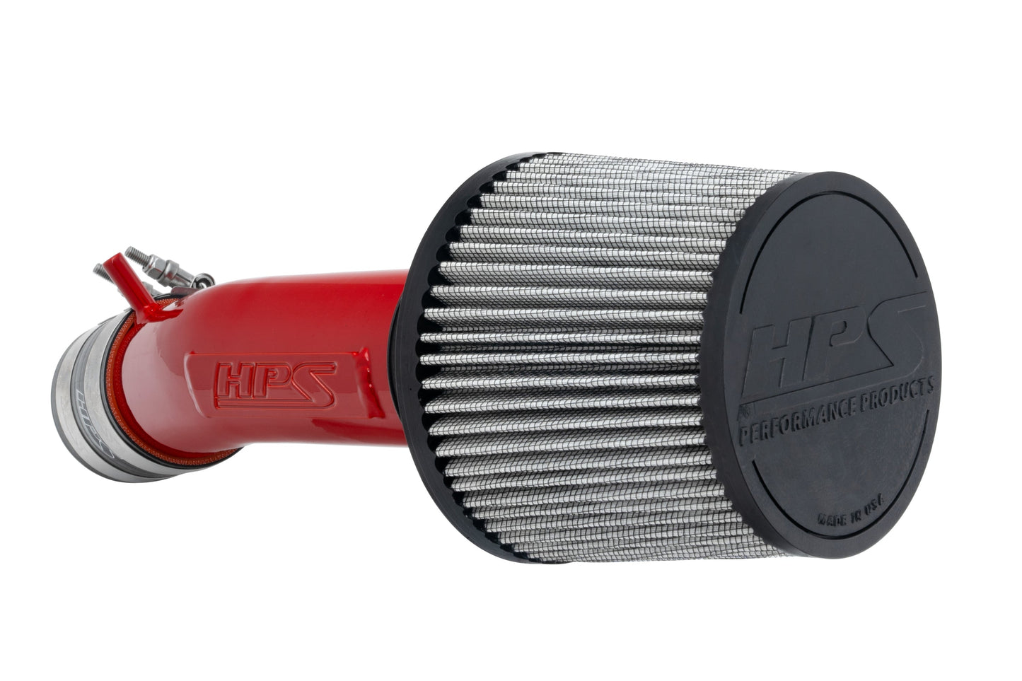 HPS Performance Air Intake Kit, Red, 827-275R