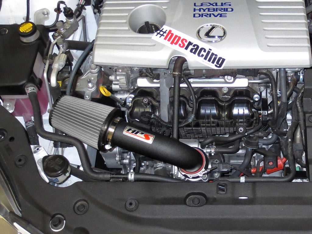HPS Performance Air Intake Kit, Black, 827-502WB