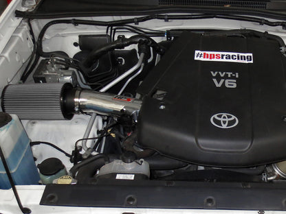 HPS Performance Air Intake Kit, Polished, 827-506P