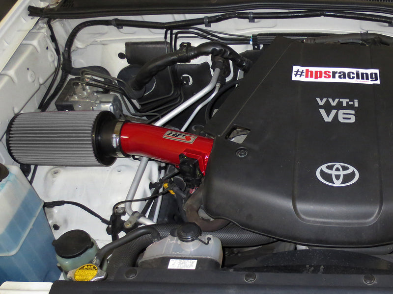 HPS Performance Air Intake Kit, Red, 827-506R
