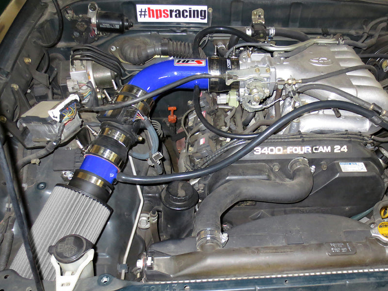 HPS Performance Air Intake Kit, Blue, 827-507BL