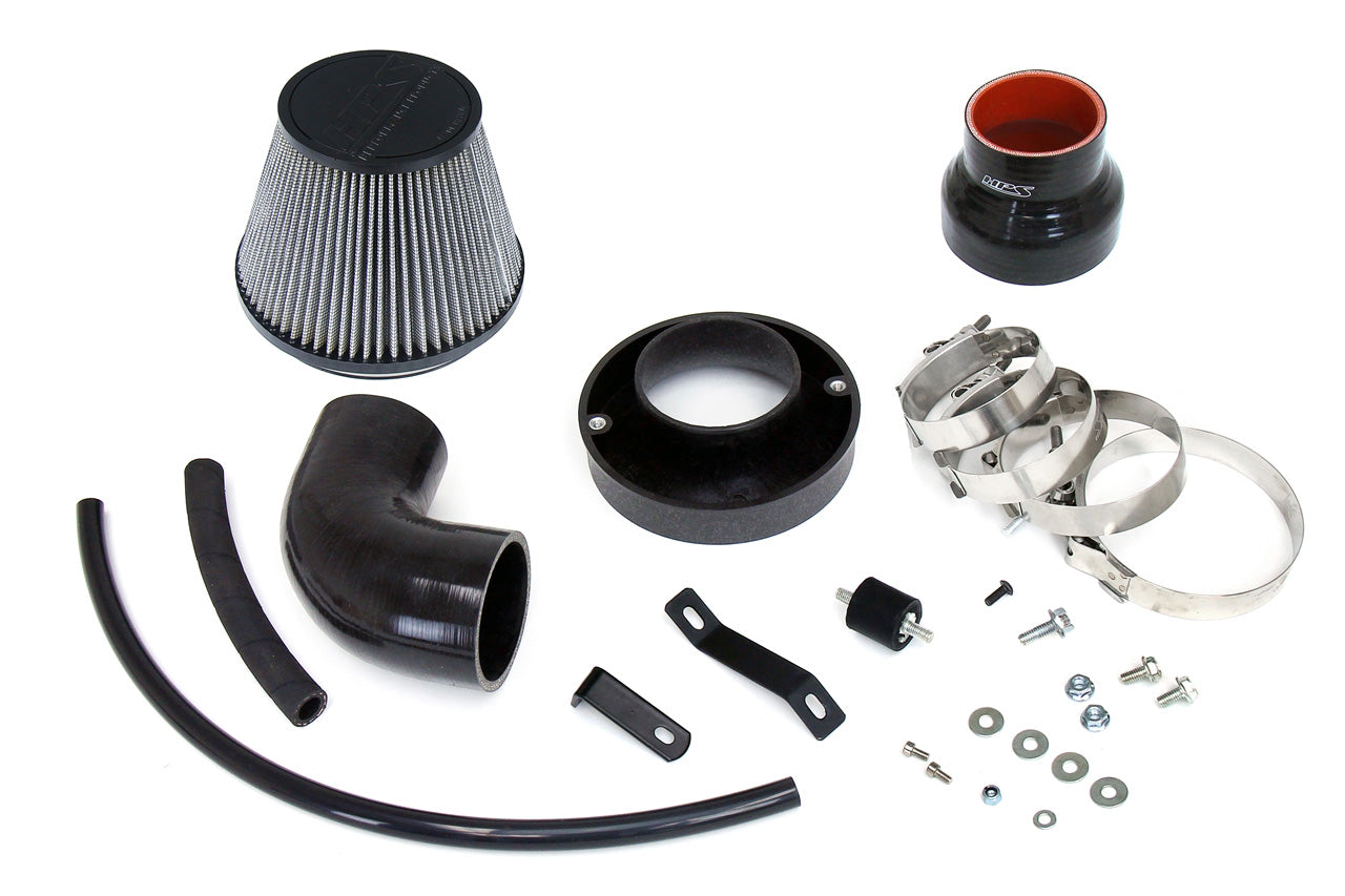 HPS Performance Air Intake Kit, Black, 827-509WB