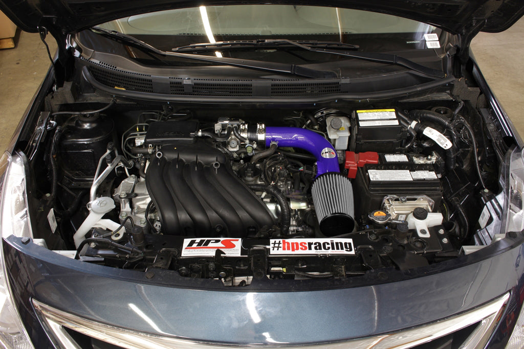 HPS Performance Air Intake Kit, Blue, 827-532BL