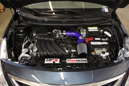 HPS Performance Air Intake Kit, Blue, 827-532BL