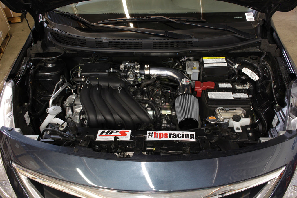 HPS Performance Air Intake Kit, Polished, 827-532P