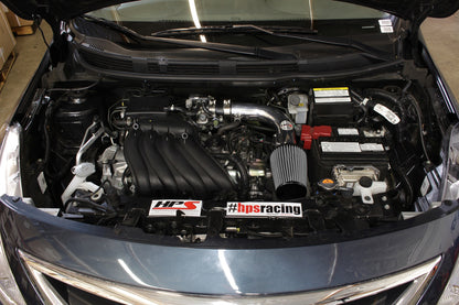 HPS Performance Air Intake Kit, Polished, 827-532P