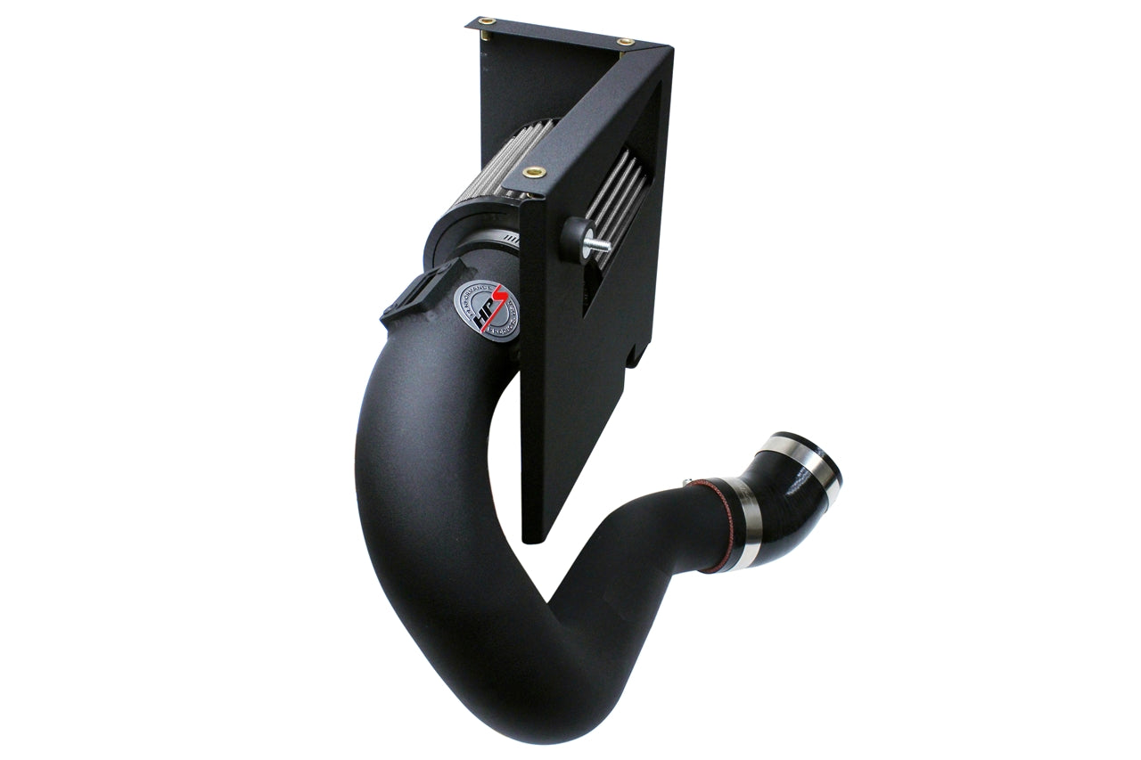 HPS Performance Air Intake Kit with Heat Shield, Black, 827-545WB