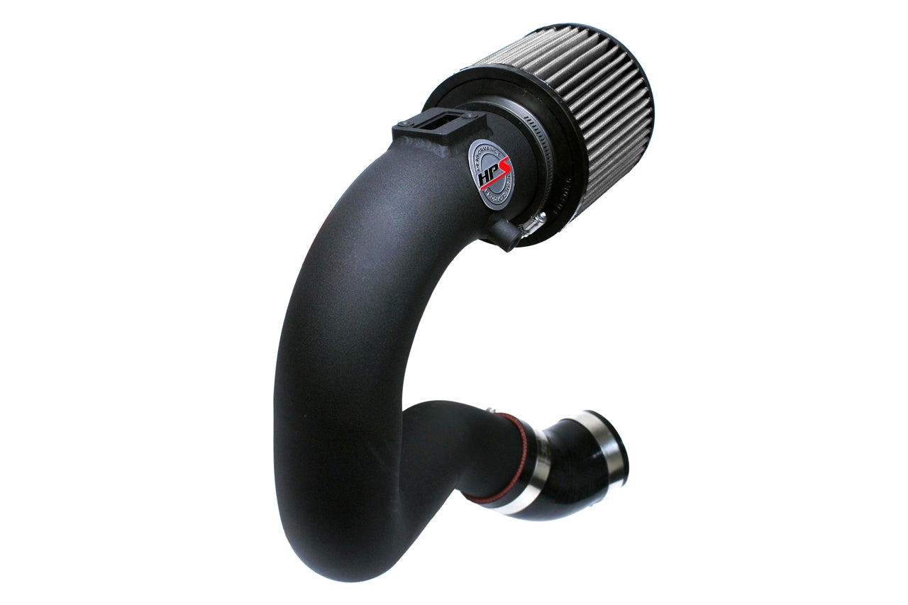 HPS Performance Air Intake Kit with Heat Shield, Black, 827-545WB