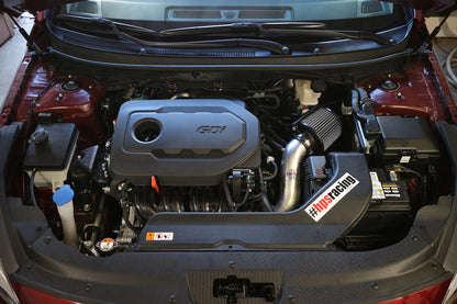HPS Performance Air Intake Kit with Heat Shield, Blue, 827-549BL