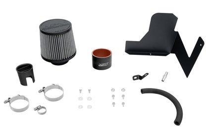 HPS Performance Air Intake Kit with Heat Shield, Red, 827-563R