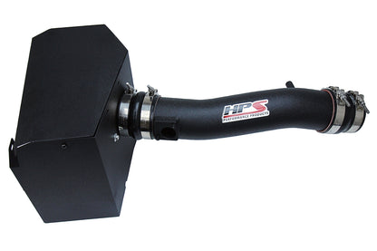 HPS Performance Air Intake Kit with Heat Shield, Black, 827-595WB