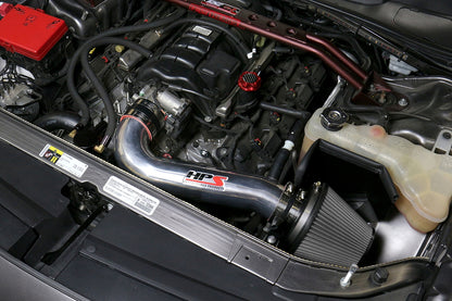 HPS Performance Air Intake Kit with Heat Shield, Black, 827-600WB