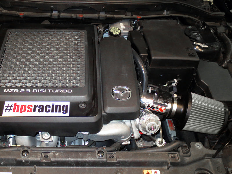 HPS Performance Air Intake Kit, Polished, 827-601P