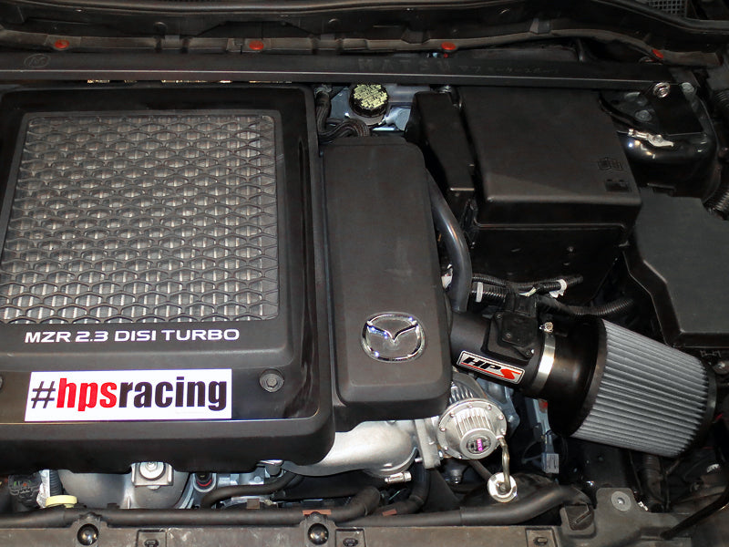 HPS Performance Air Intake Kit, Black, 827-601WB