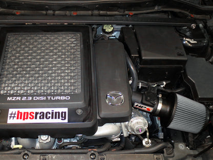 HPS Performance Air Intake Kit, Black, 827-601WB