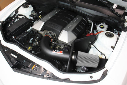 HPS Performance Air Intake Kit with Heat Shield, Black, 827-607WB