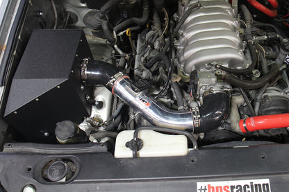 HPS Performance Air Intake Kit with Heat Shield, Blue, 827-618BL
