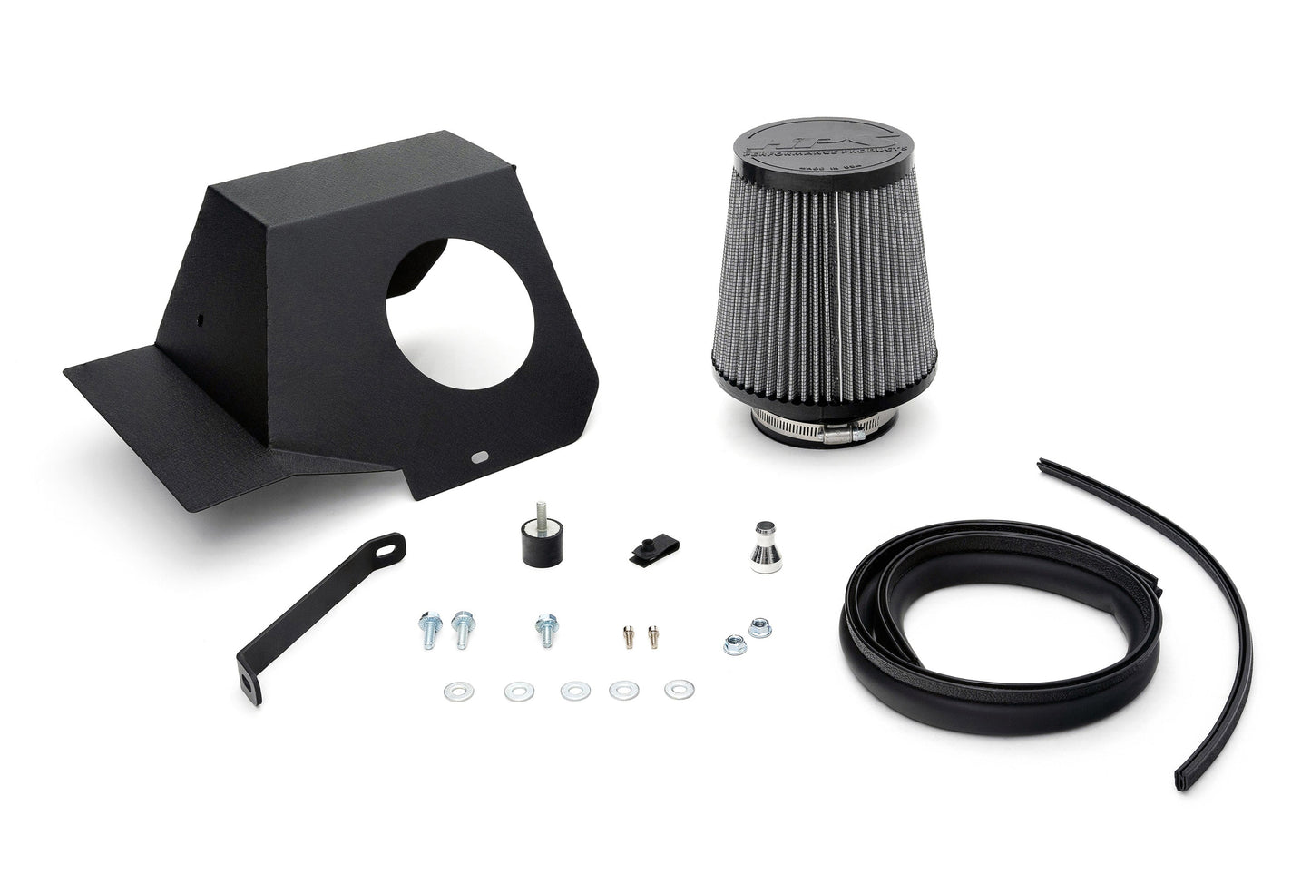 HPS Performance Air Intake Kit with Heat Shield, Polished, 827-625P