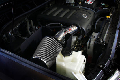 HPS Performance Air Intake Kit with Heat Shield, Red, 827-629R