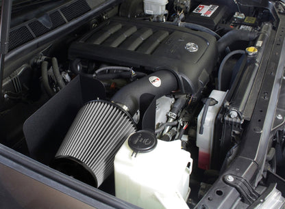 HPS Performance Air Intake Kit with Heat Shield, Black, 827-629WB