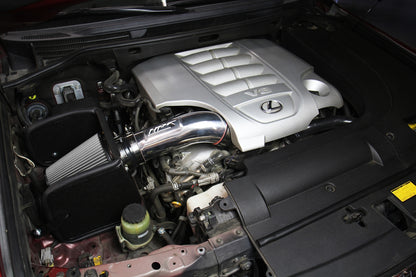 HPS Performance Air Intake Kit with Heat Shield, Blue, 827-635BL