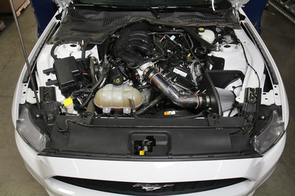 HPS Performance Air Intake Kit with Heat Shield, Polished, 827-638P