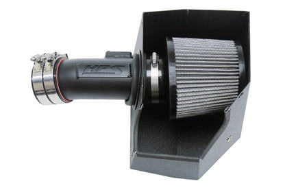 HPS Performance Air Intake Kit with Heat Shield Black 827-656WB