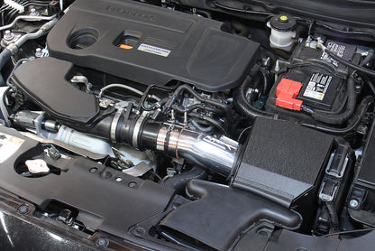 HPS Performance Air Intake Kit with Heat Shield, Polished, 827-656P