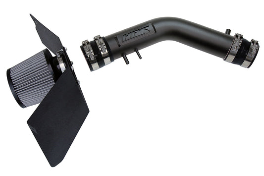 HPS Performance Air Intake Kit with Heat Shield Black 827-663WB