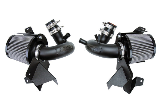 HPS Performance Air Intake Kit with Heat Shield Black 827-672WB