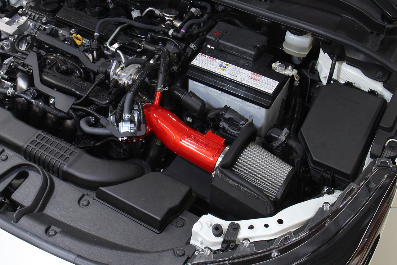 HPS Performance Air Intake Kit with Heat Shield, Blue, 827-675BL