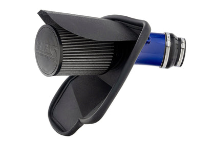 HPS Performance Air Intake Kit with Heat Shield, Blue, 827-681BL