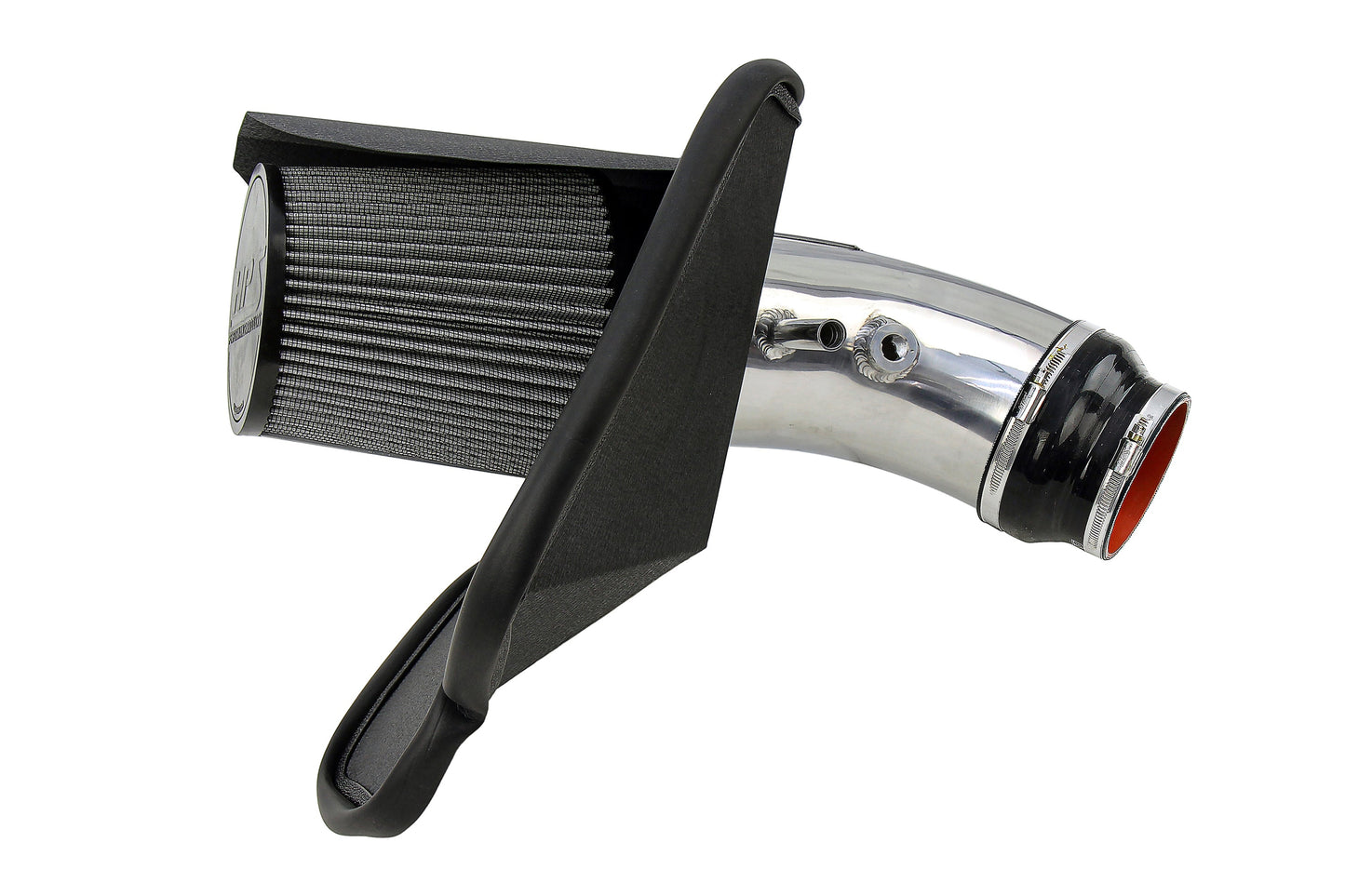 HPS Performance Air Intake Kit with Heat Shield, Polished, 827-681P