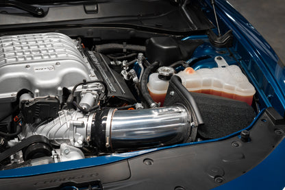 HPS Performance Air Intake Kit with Heat Shield, Blue, 827-681BL