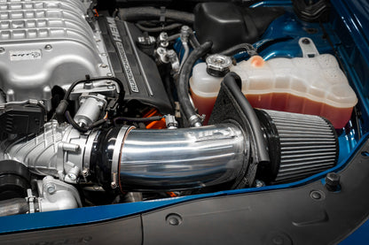 HPS Performance Air Intake Kit with Heat Shield, Red, 827-681R