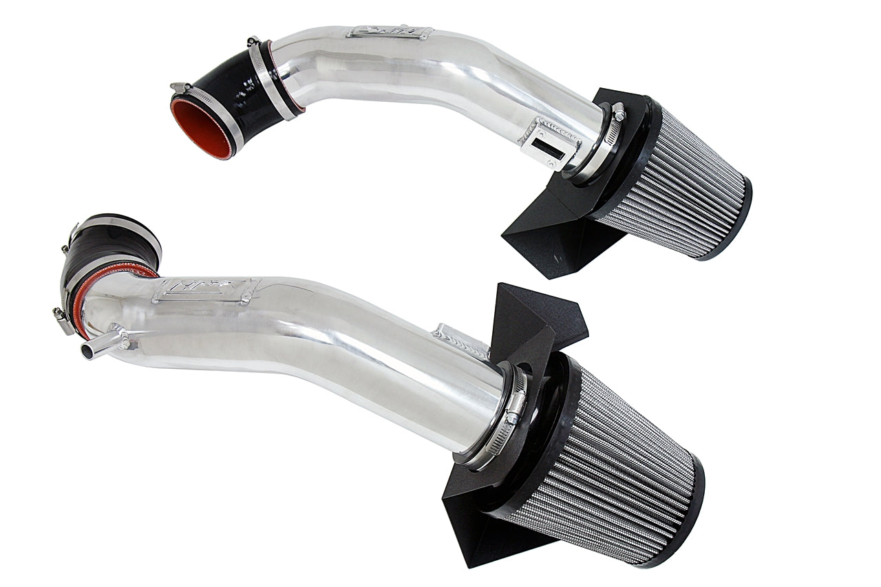 HPS Performance Air Intake Kit with Heat Shield Polished 827-688P