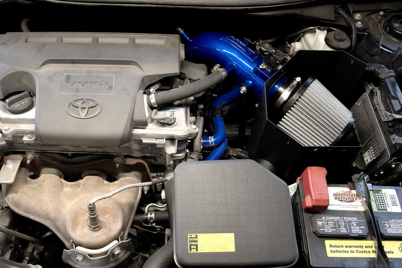 HPS Performance Air Intake Kit with Heat Shield, Black, 827-691WB