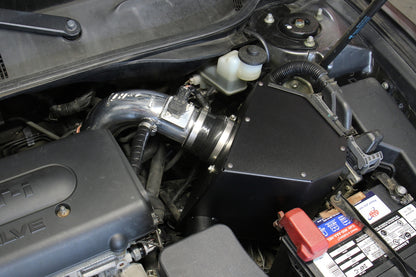 HPS Performance Air Intake Kit with Heat Shield, Black, 827-693WB